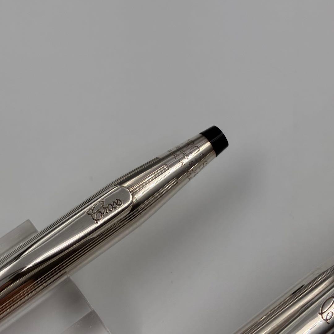 CROSS クロス センチュリー スターリングシルバー 万年筆ボールペンセット