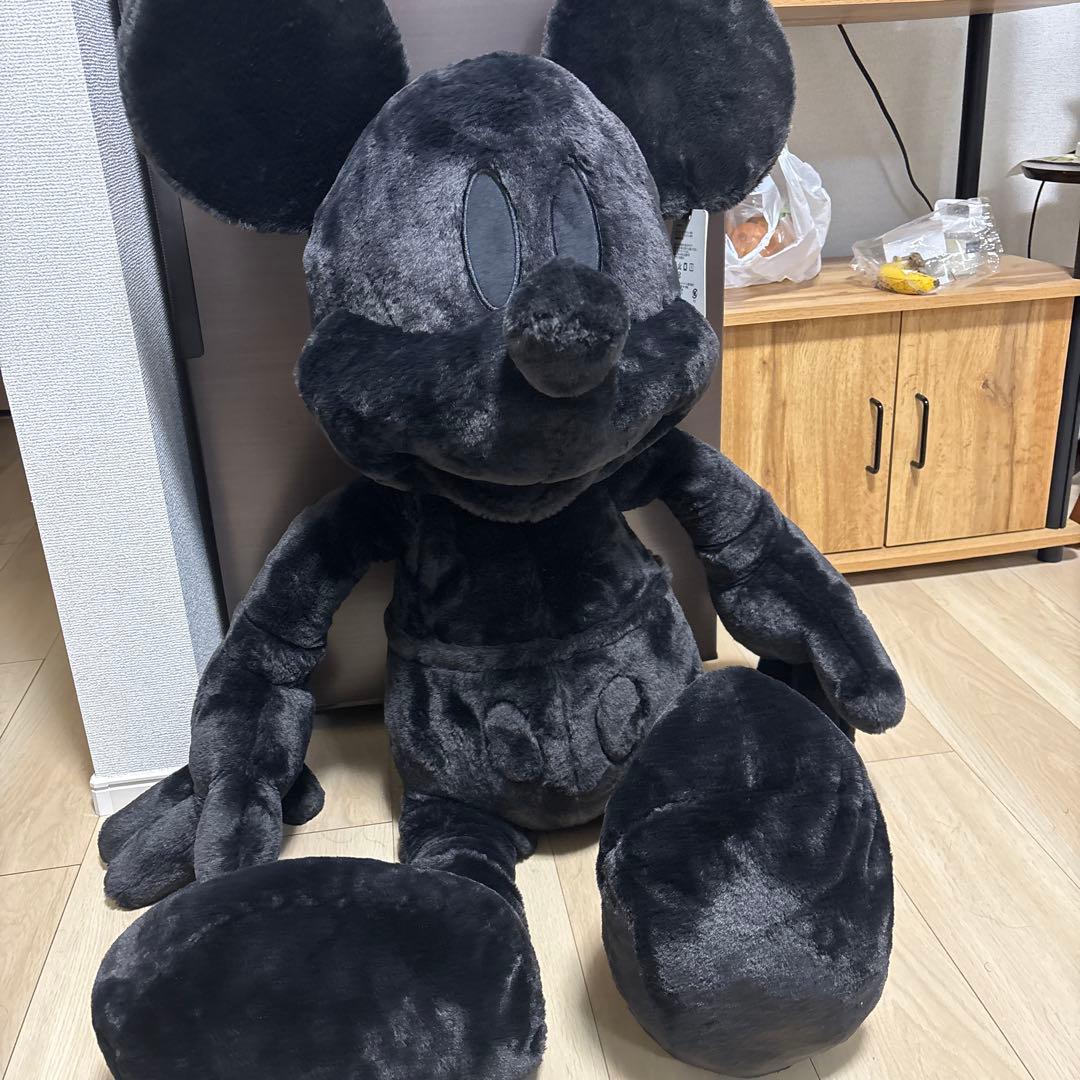ディズニー ミッキーマウス ぬいぐるみ 大きい ブラック
