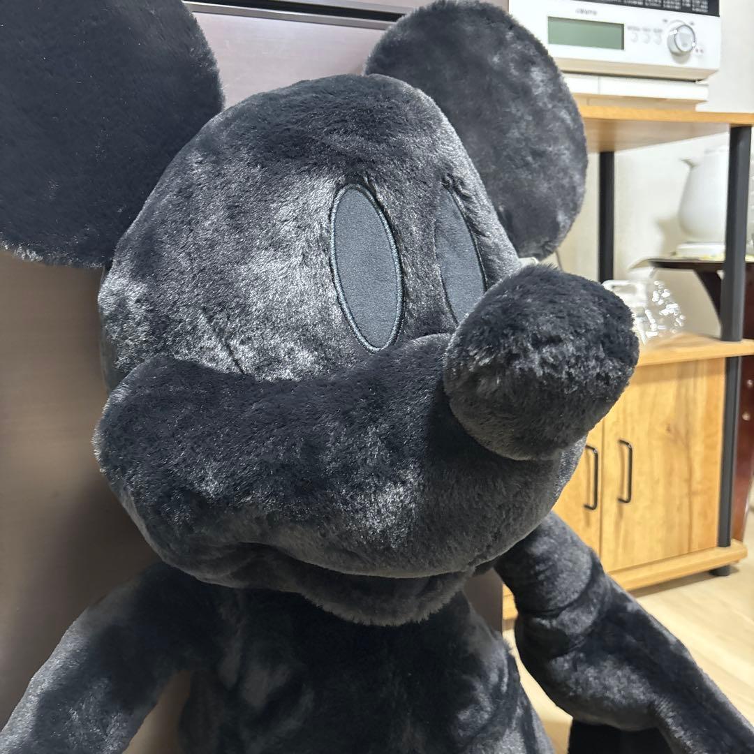 ディズニー ミッキーマウス ぬいぐるみ 大きい ブラック