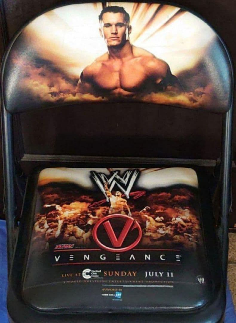 WWE vengeance 2004 PPV　パイプイス