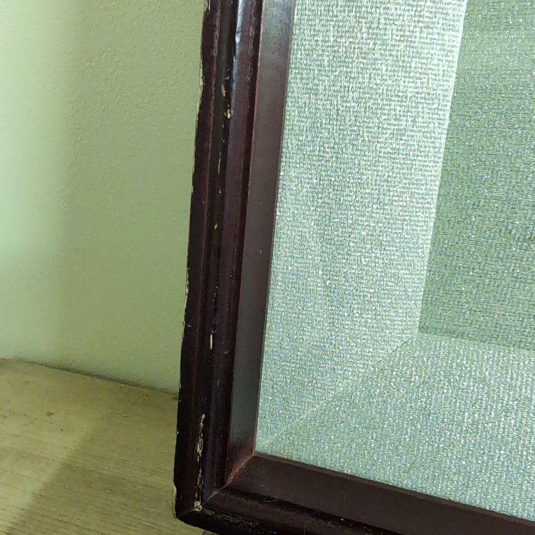 淡い色合いの日本画 人物画　浮世絵ベース　額装