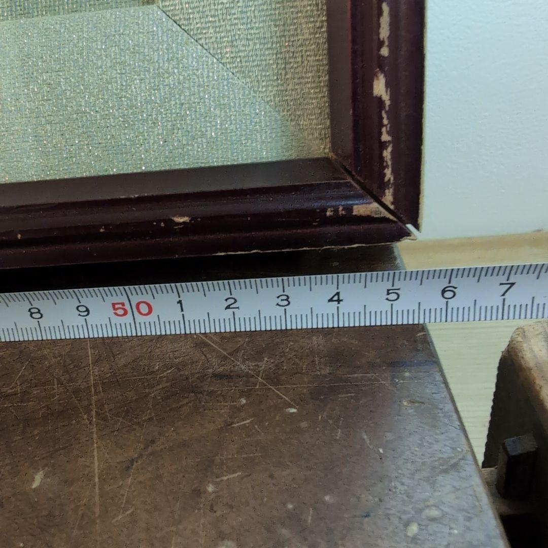 淡い色合いの日本画 人物画　浮世絵ベース　額装