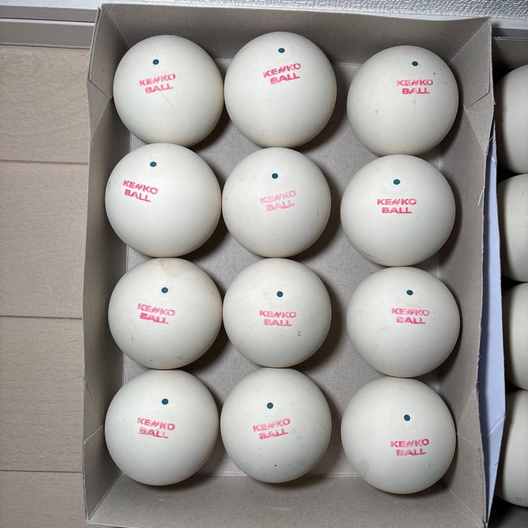 【早い者勝ち】ソフトテニス ボール ケンコー 公認球 3ダース 36球 美品