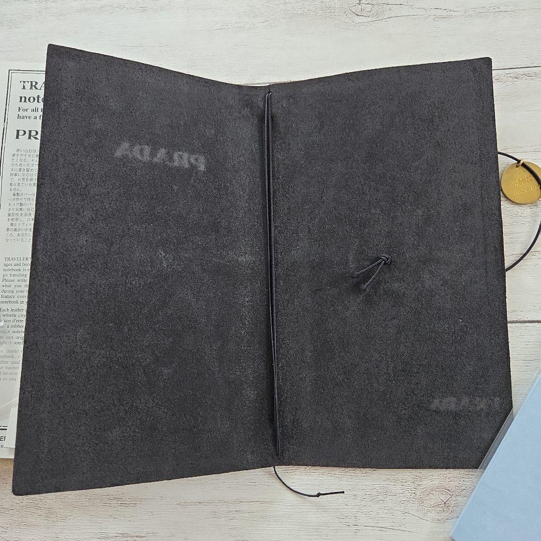 【ブラスタグ　付き】トラベラーズノート　プラダ　PRADA　リフィル