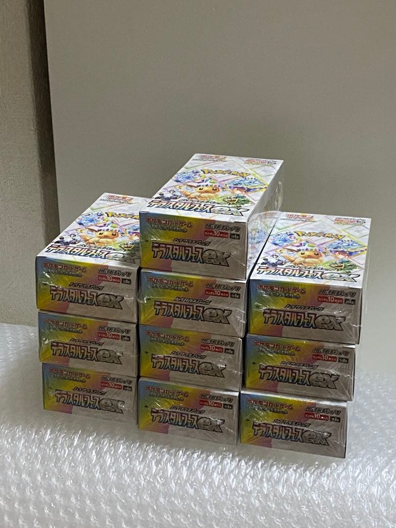 ポケモンカードゲーム テラスタルEX 10BOX シュリンク付き