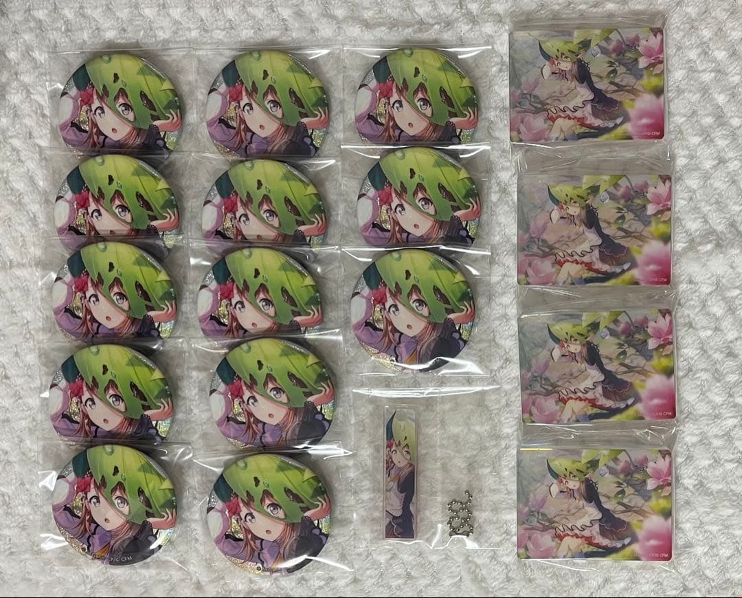 プロセカ　花里みのり　グリ缶28B　ノーブルアート58　アクキー5B