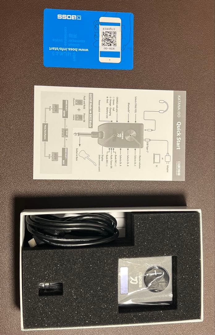 BOSS KATANA:GO ヘッドフォンギターアンプ