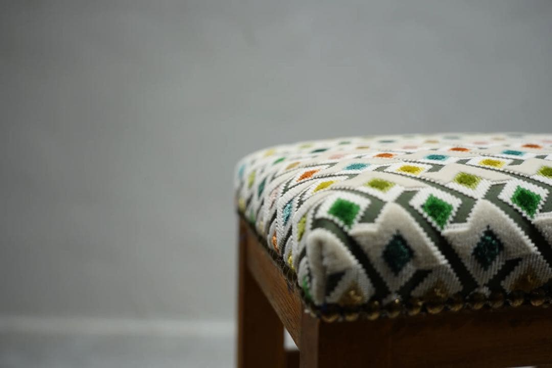 木製スツール　昭和　ビンテージ　ジャパンアンティーク　チェア　レトロ