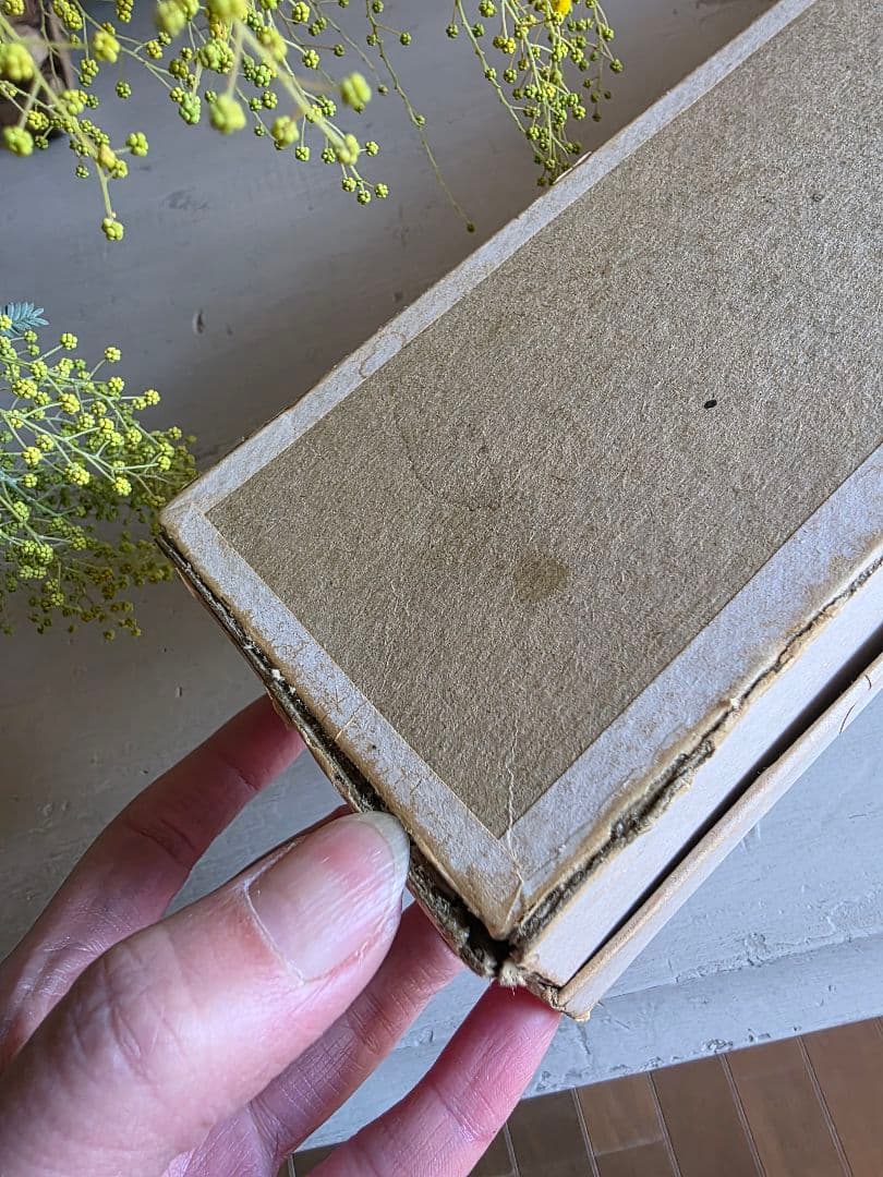 フランスアンティーク 19世紀 アンティークコルセット箱　南フランス