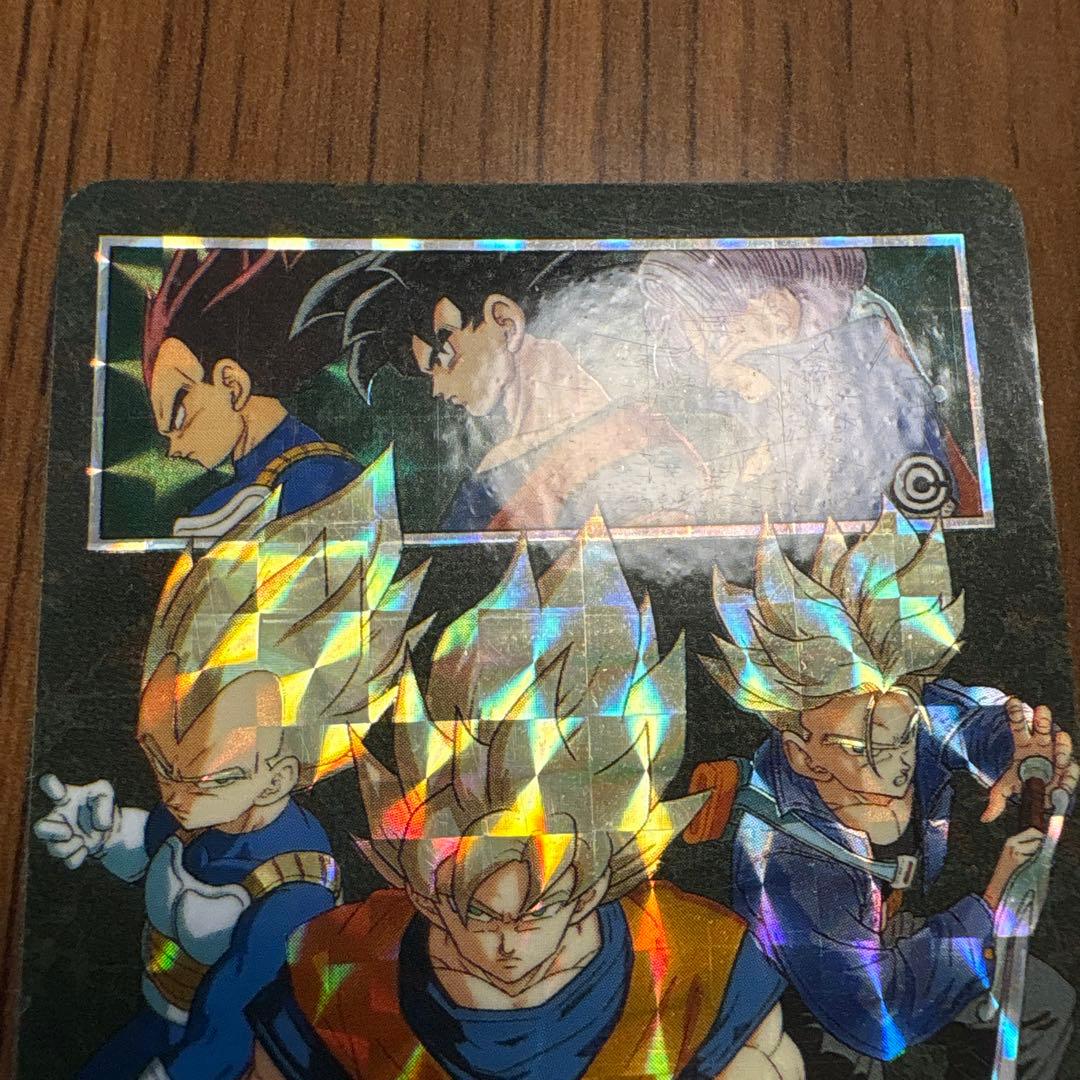ドラゴンボール　ビジュアルアドベンチャー　カードダス　当時物　4枚まとめ売り