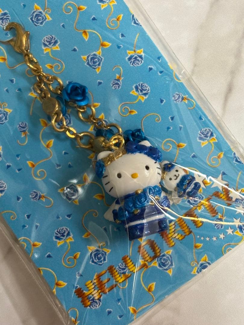 2001年 サンリオ ハローキティ ブルーローズ マスコットアクセサリー