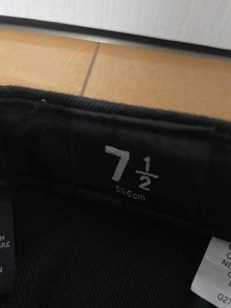 ニューエラ ステューシー LA キャップ　7 1/2 59.6