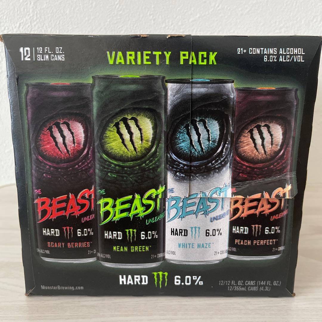 Monster Energy The BEAST アルコール6% 4種類12本
