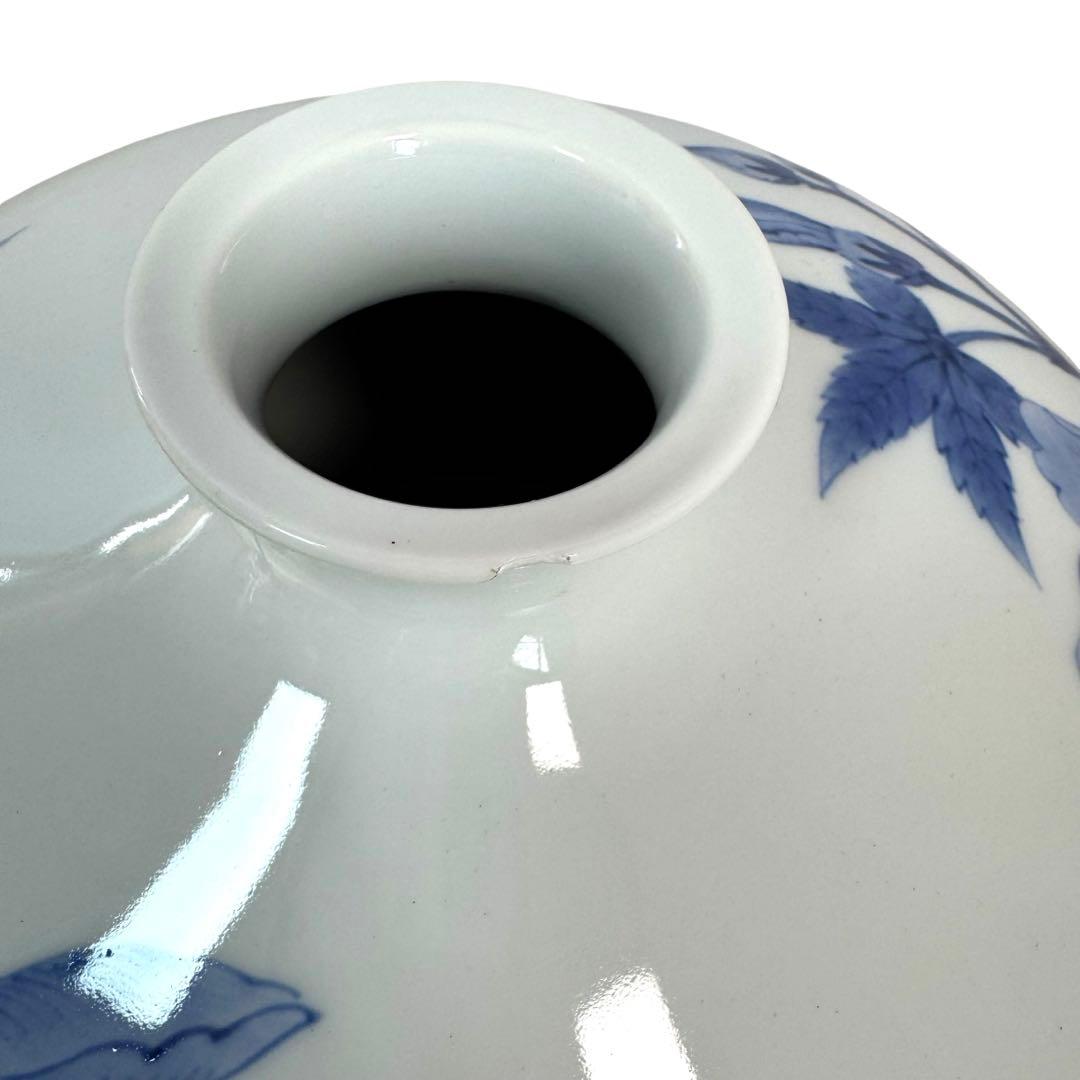 井上萬二　壺　有田焼　人間国宝