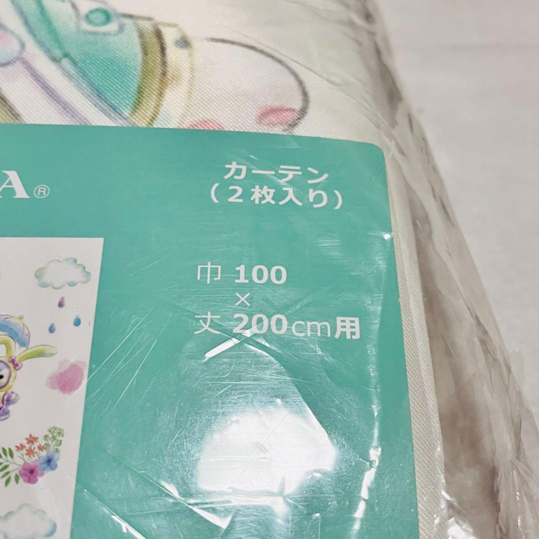 ディズニーシー　ダッフィーフレンズ　ビューティフルレイニーデイズ　カーテン