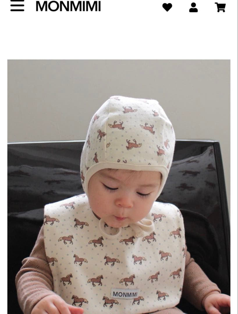 【新品未開封】monmimi horse and  80 馬　baby