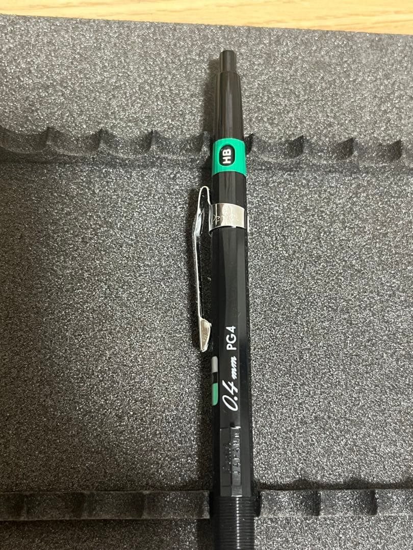 未使用 ぺんてる PG4 P545 Young 廃盤シャーペン 0.4mm芯付