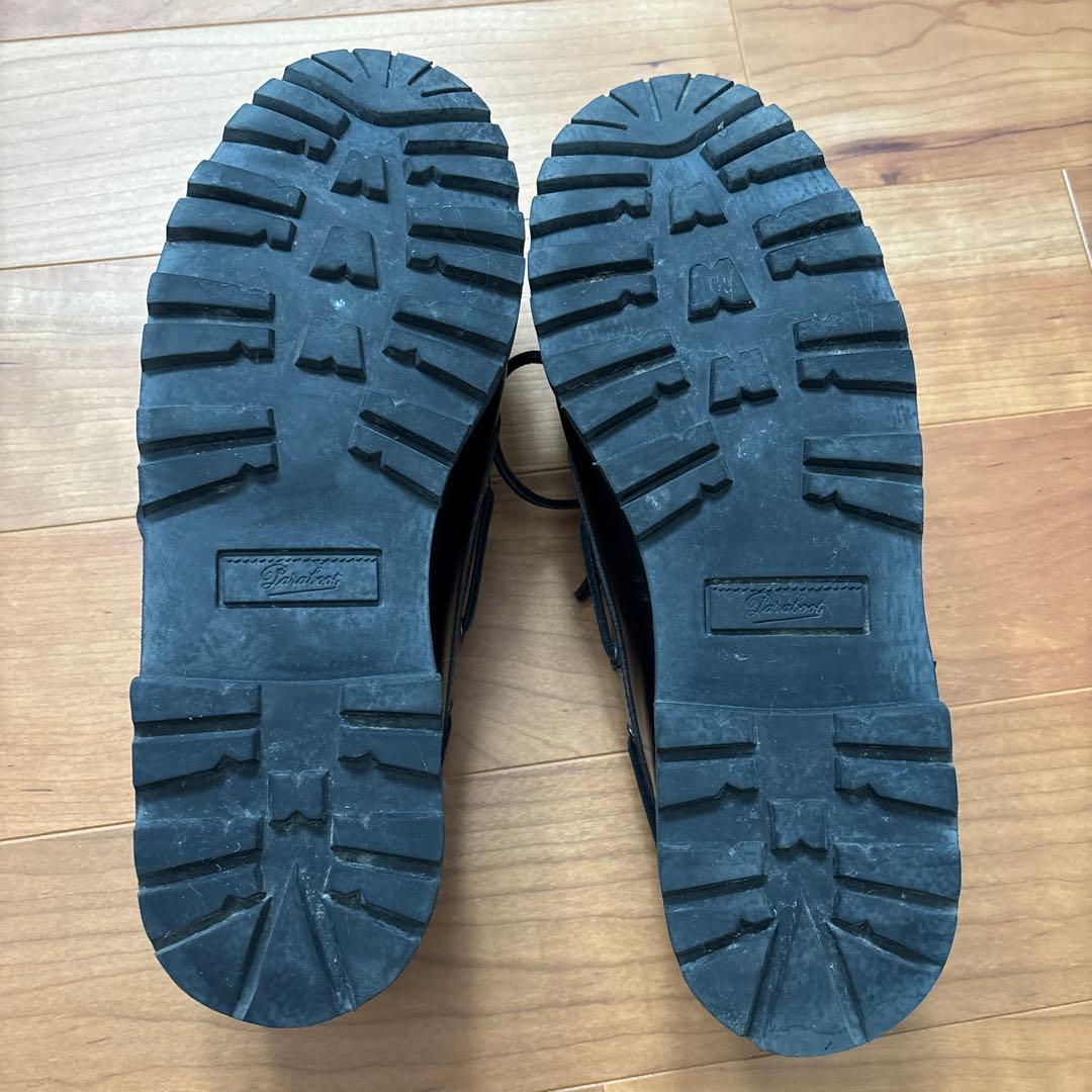 【美品】Paraboot パラブーツ malo EDIFICE別注 ブラック27