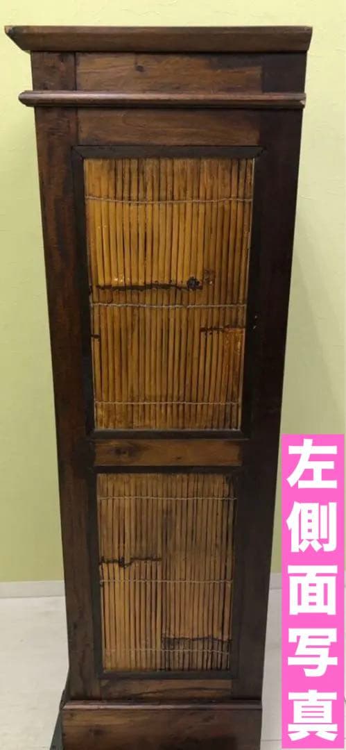 高級 ヴィンテージ アジアン オープンシェルフ♦️重厚な 飾り棚♦️引き出し付♦️店舗