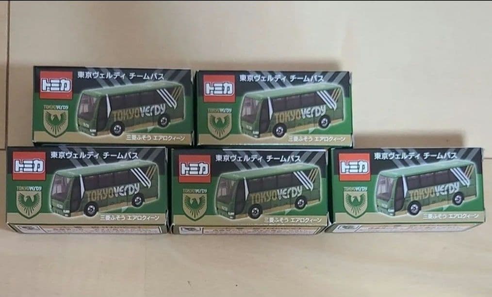 【新品未開封 】トミカ 東京ヴェルディ チームバス 三菱ふそう エアロクィーン