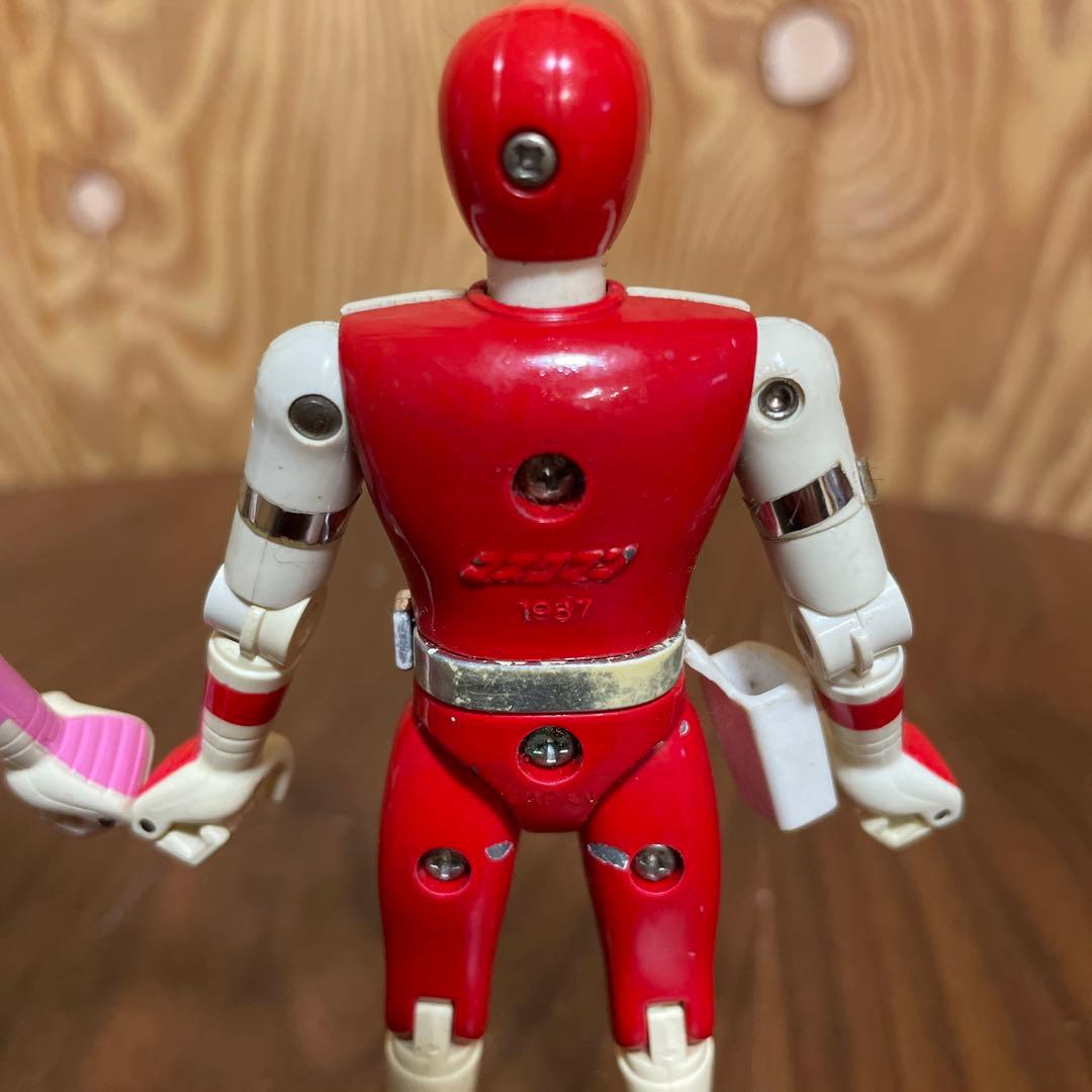 ペンギン　レッドのみ　光戦隊マスクマン　超合金　レッド　当時物 昭和レトロ