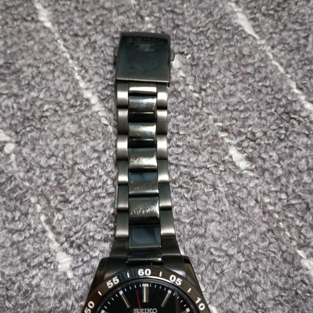 SEIKO5 自動巻き 海外モデル 7S26 SNKE03KC 黒い稲妻