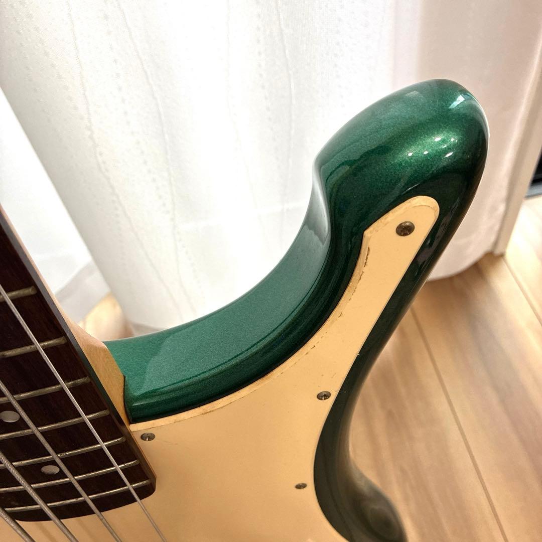 お値下げ中！YAMAHA SBV500 グリーン エレキベース ヤマハ