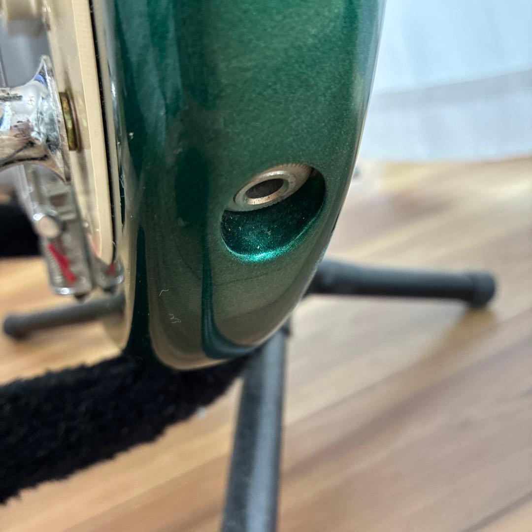 お値下げ中！YAMAHA SBV500 グリーン エレキベース ヤマハ