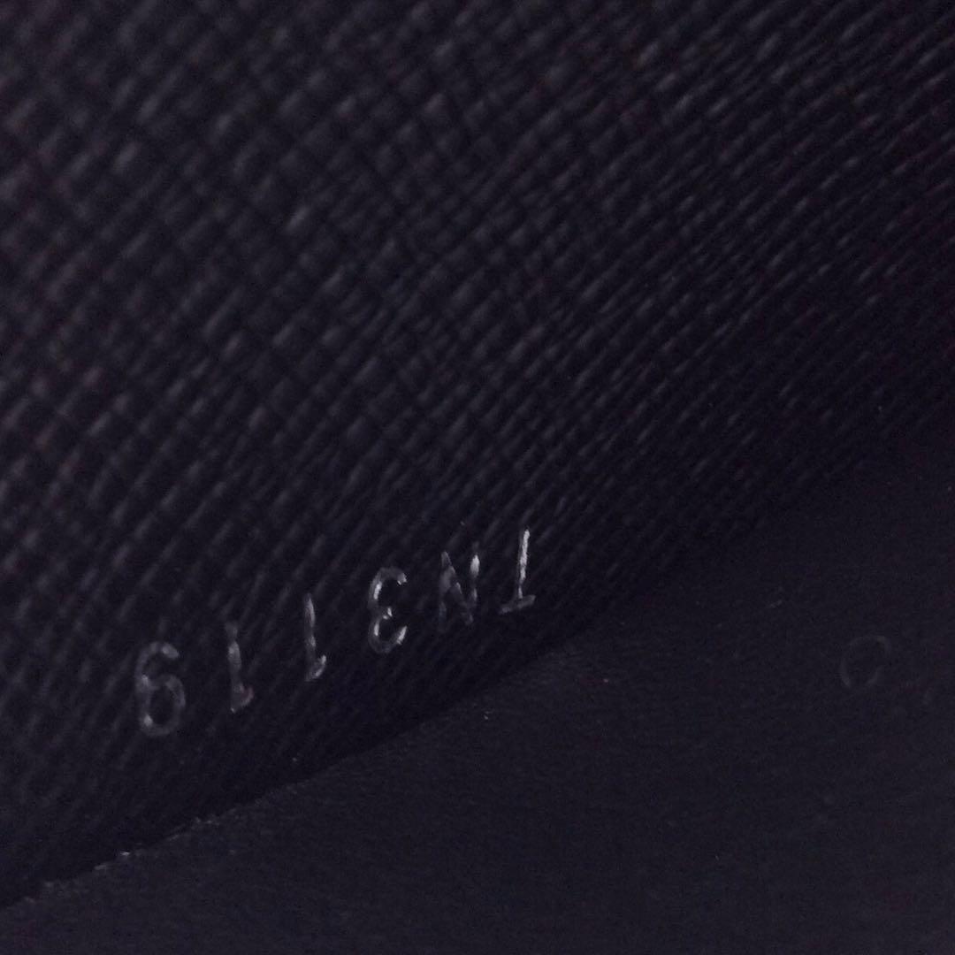 ルイヴィトン エピ ポルトフォイユ ツイスト コンパクト 黒 三つ折り財布