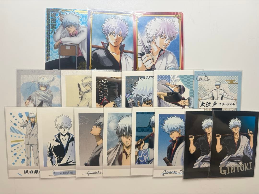 銀魂 坂田銀時 クリアカード ぱしゃこれ まとめ売り