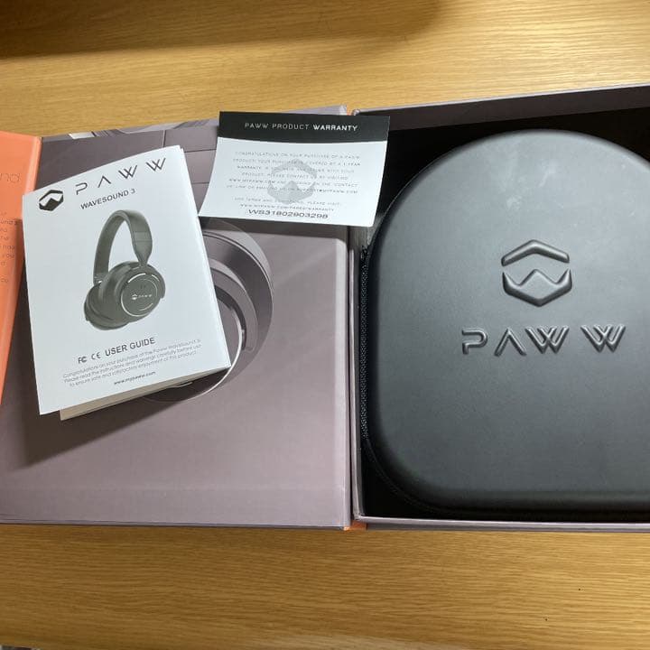 PAWW wavesound3 Bluetooth ワイヤレスヘッドフォン