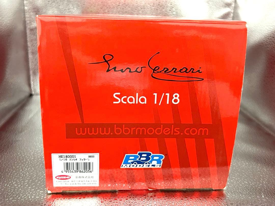 京商 BBR 美品　エンツォフェラーリ　1/18 レッド フルオープン