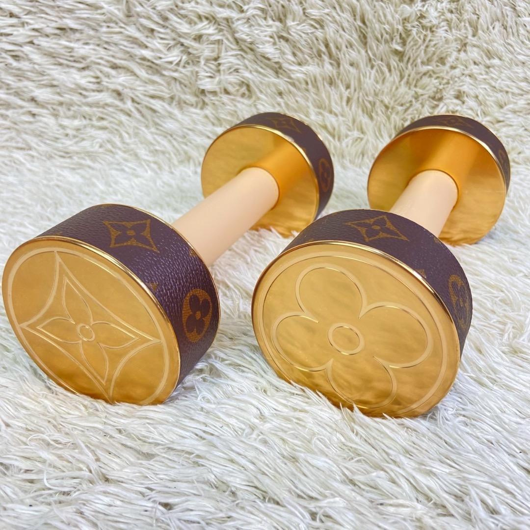 【フィルム付未使用】LOUIS VUITTON 最高級インテリア ダンベルセット