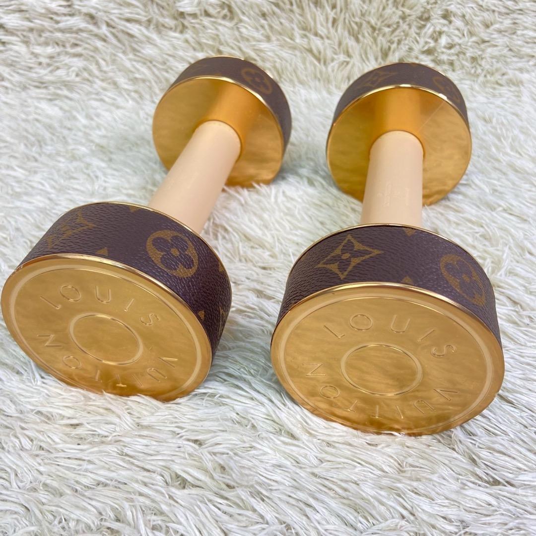 【フィルム付未使用】LOUIS VUITTON 最高級インテリア ダンベルセット