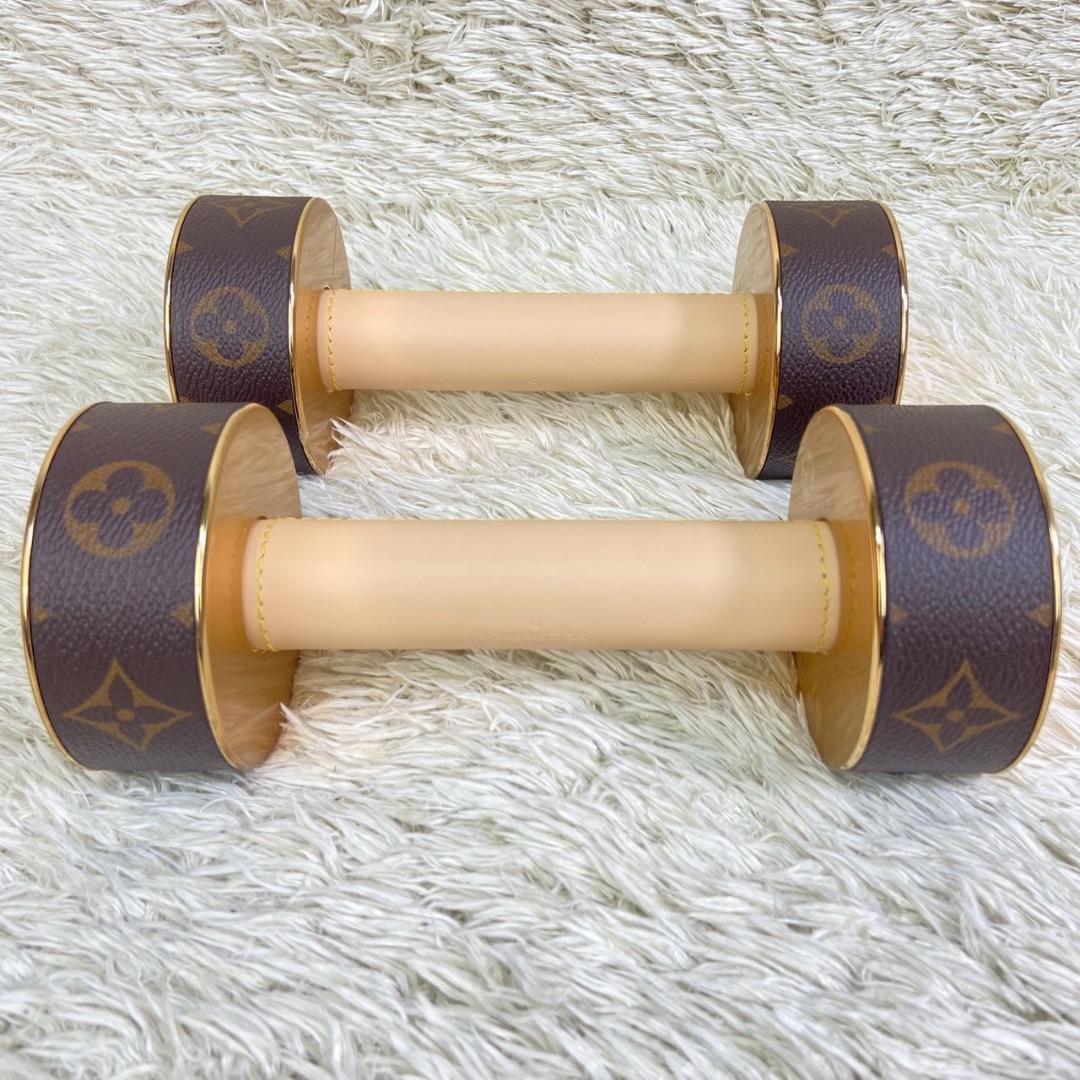 【フィルム付未使用】LOUIS VUITTON 最高級インテリア ダンベルセット
