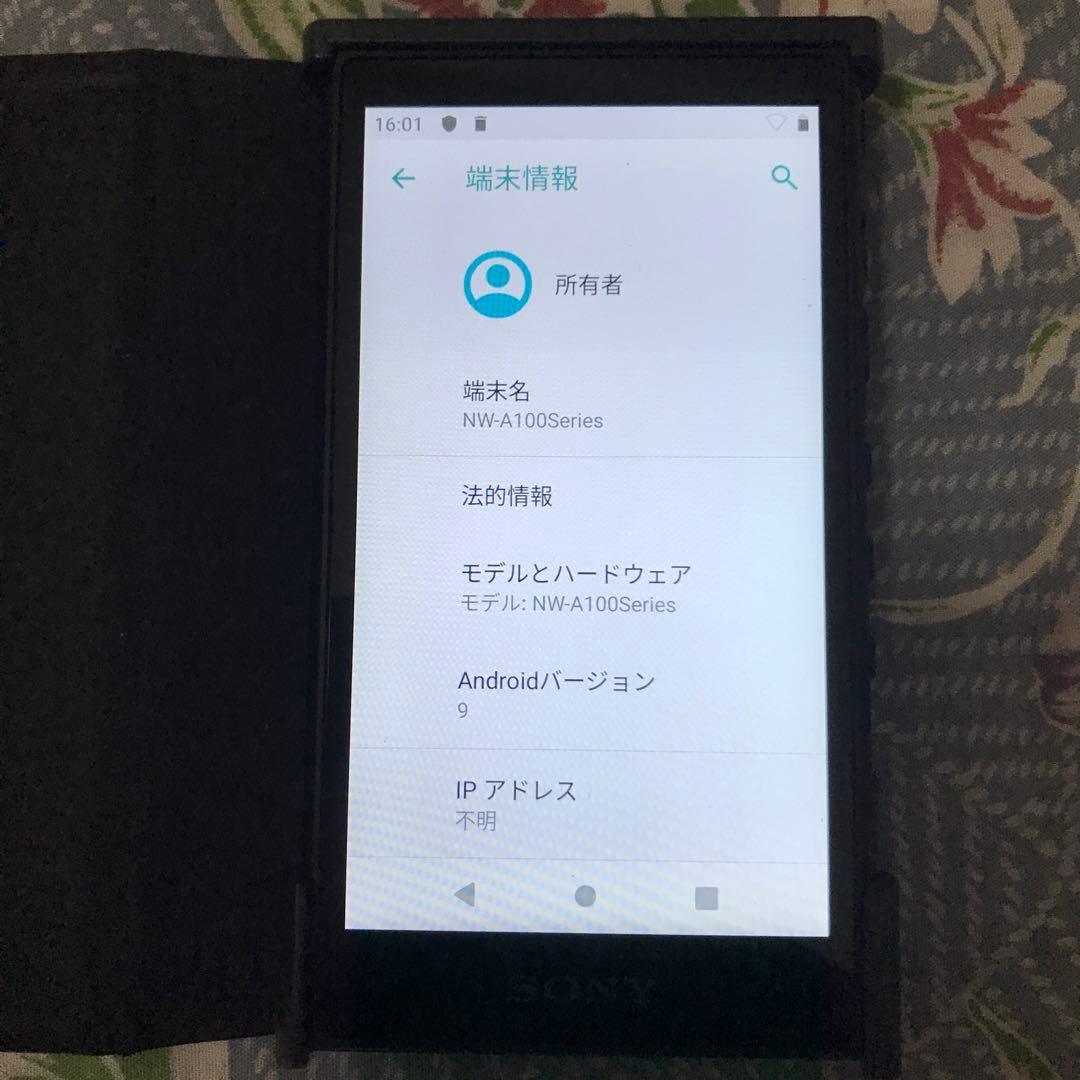 SONY NW-A100Series デジタルオーディオプレーヤー