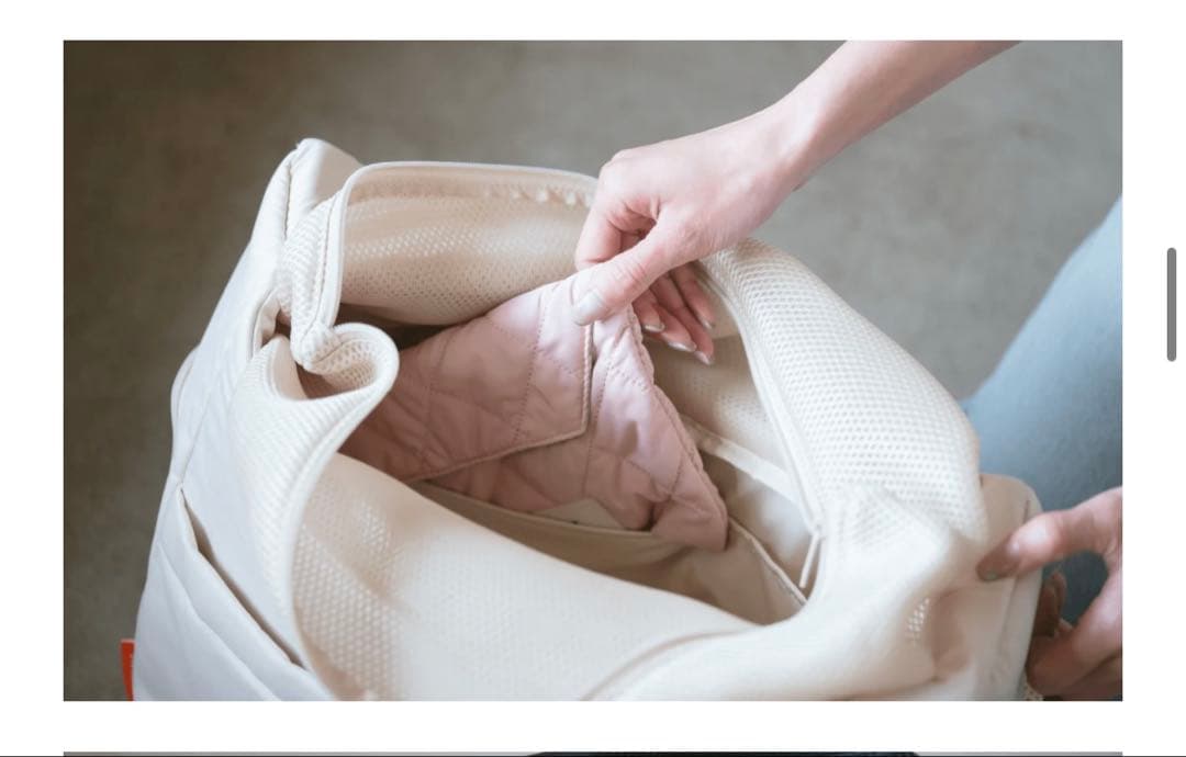 MINIME CROSS CARRY BAG(クロスキャリーバッグ)Mアイボリー