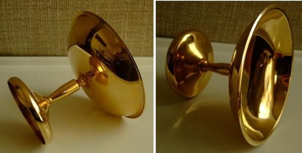 懸賞品★レディーボーデン・アイスクリーム・食器セット・24金メッキ・中古