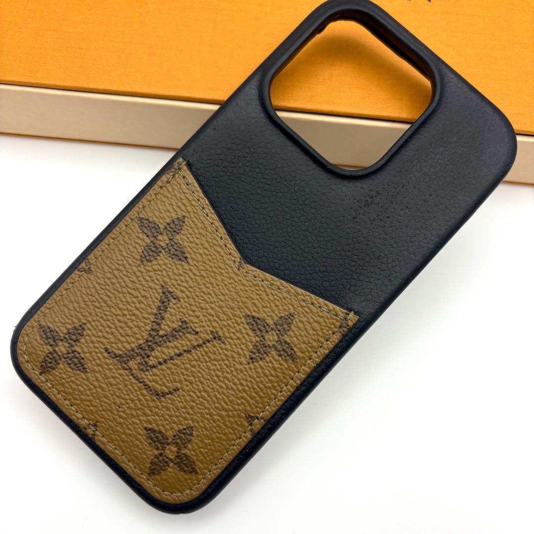 ルイヴィトン バンパー iPhone15Pro モノグラムリバース スマホケース