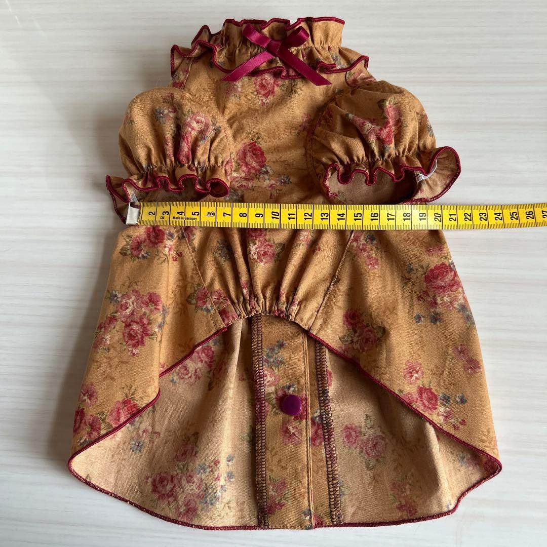 No.465•466•467 犬服ハンドメイド　バックオープンワンピース　3着