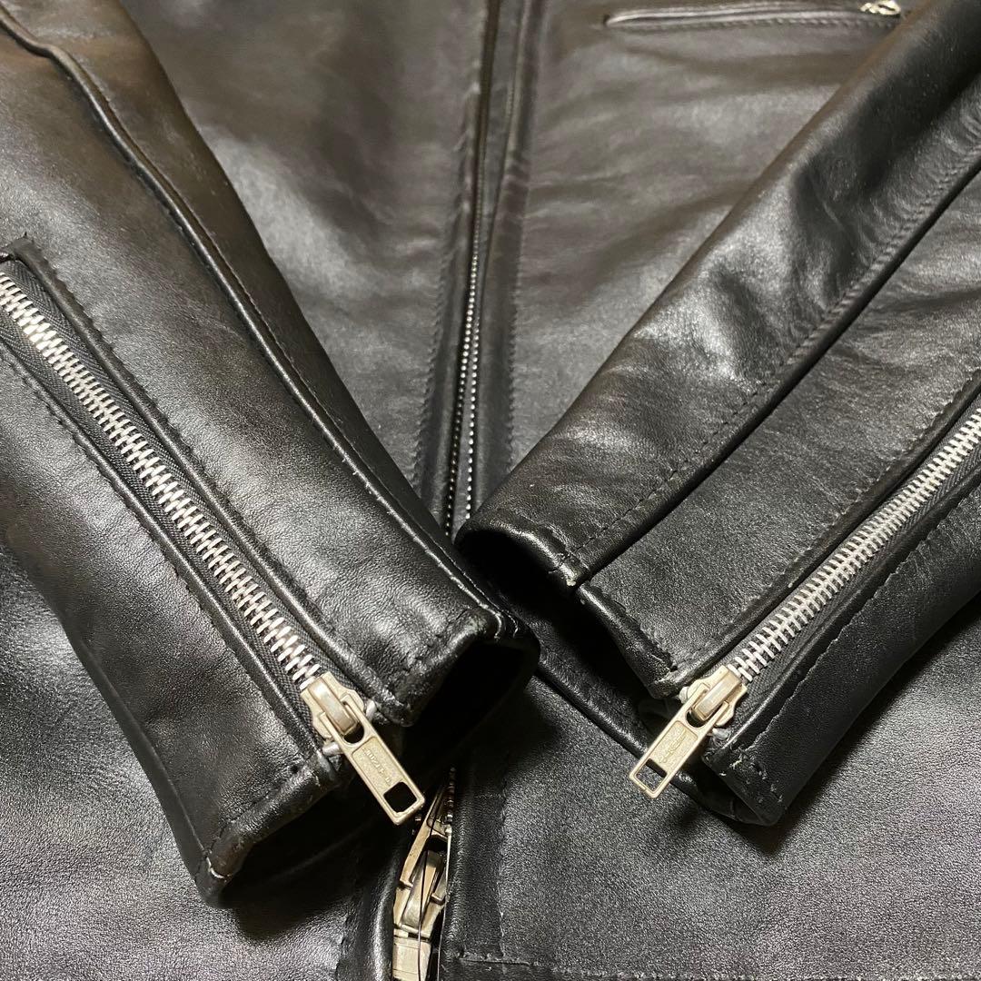 美品　Schott ショット ライダースジャケット　革ジャン USA製