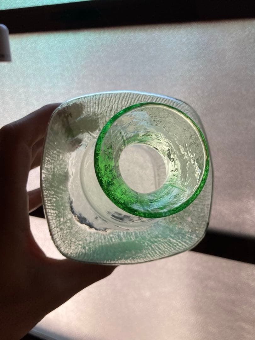 古道具　ウランガラス　ディキャンタグラス　昭和初期