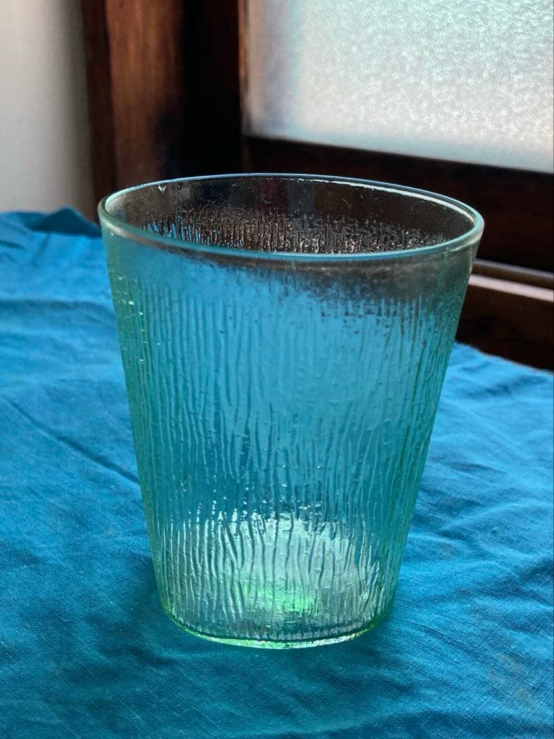 古道具　ウランガラス　ディキャンタグラス　昭和初期