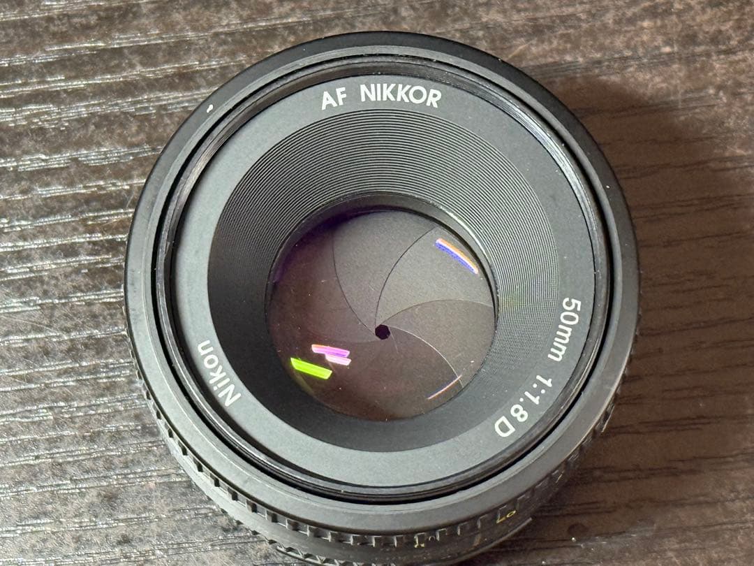 【実用品】Nikon AF NIKKOR 50mm f/1.8D レンズ