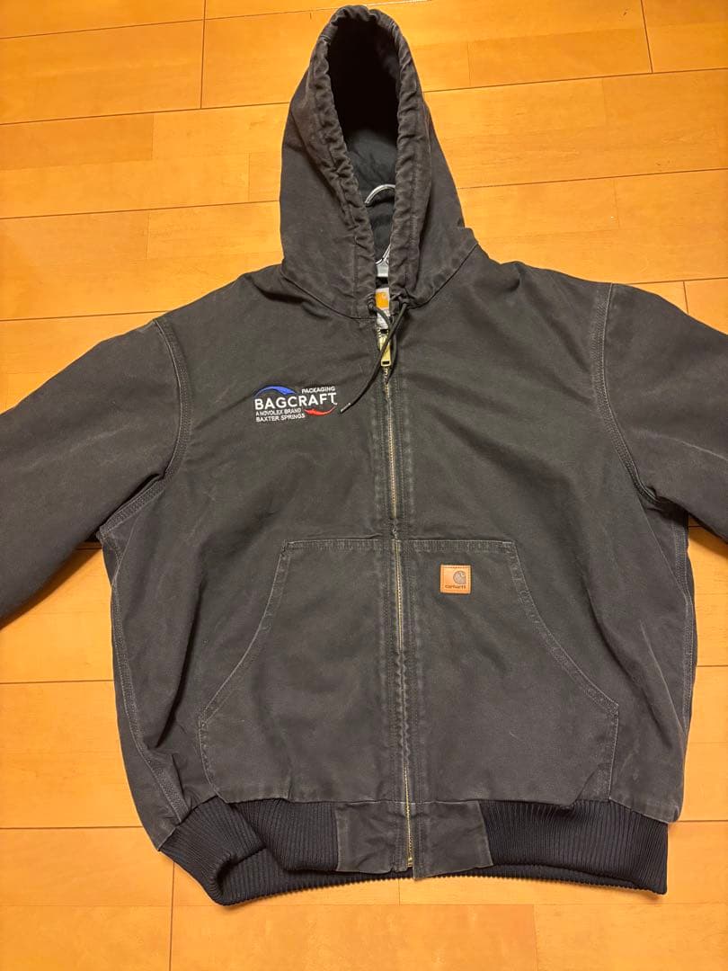 【3連休限定価格！]Carhartt 企業ロゴ　ダックジャケット