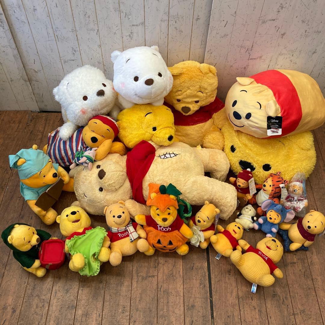 ディズニー くまのプーさん プーさん ぬいぐるみ 大量 まとめ売り マスコット
