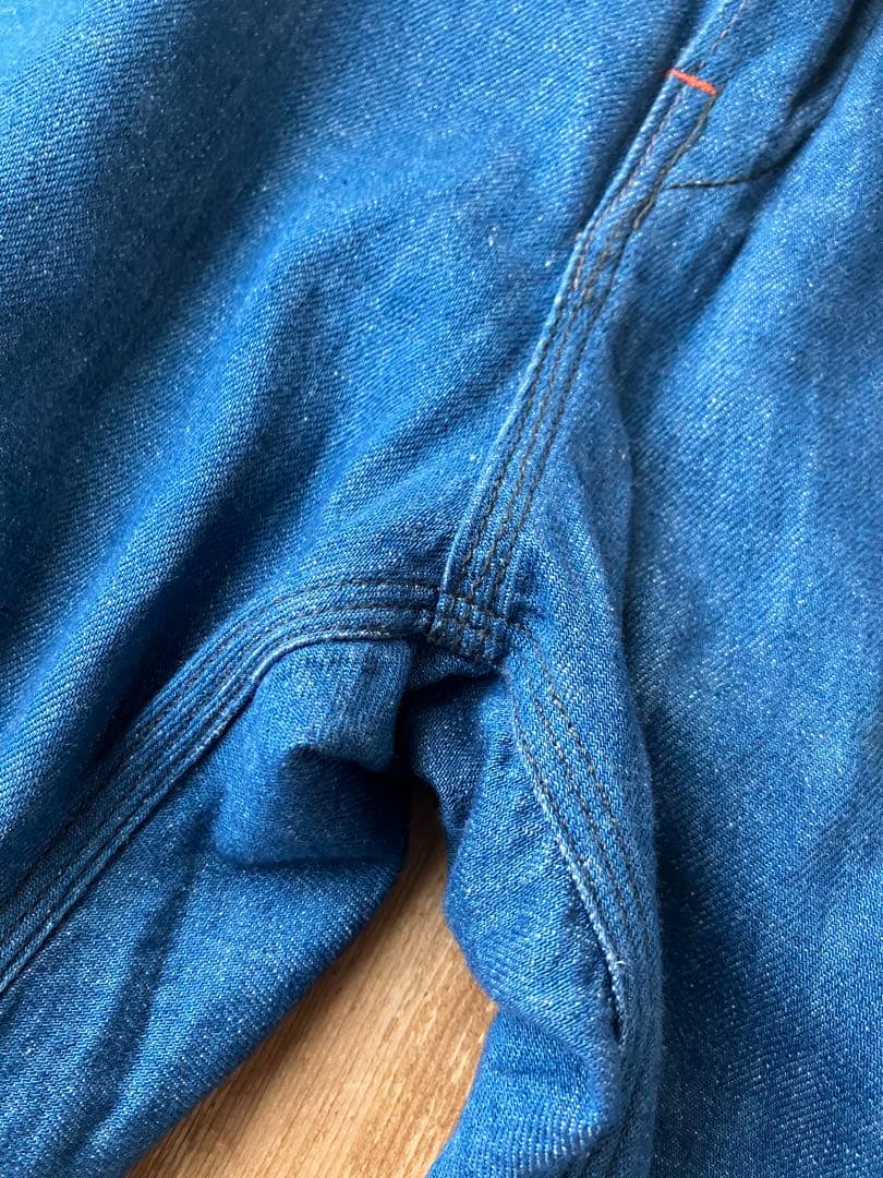 nanamica ナナミカ デニム サルエルパンツ W32 日本製 カーゴパンツ