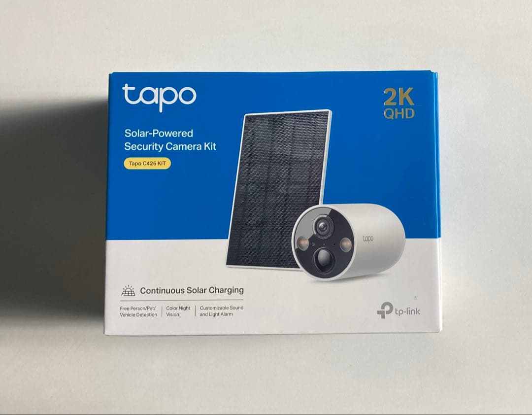 TP-LINK tapo ソーラー充電式防犯カメラ C425 KIT 未使用品