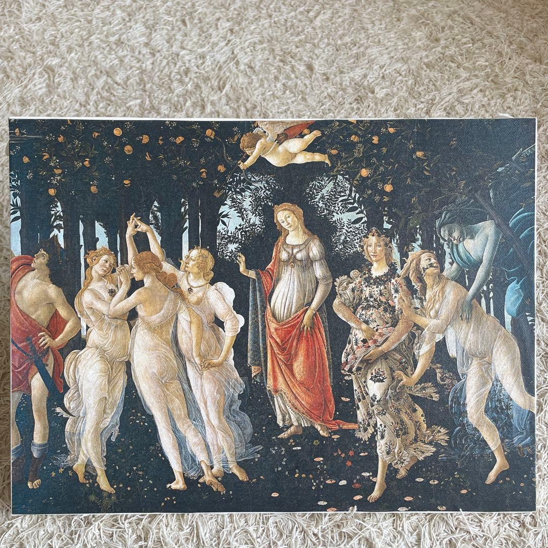 春　キャンバス　サンドロ・ボッティチェッリ　フィレンツェ　ヴィーナス　ウフィツィ