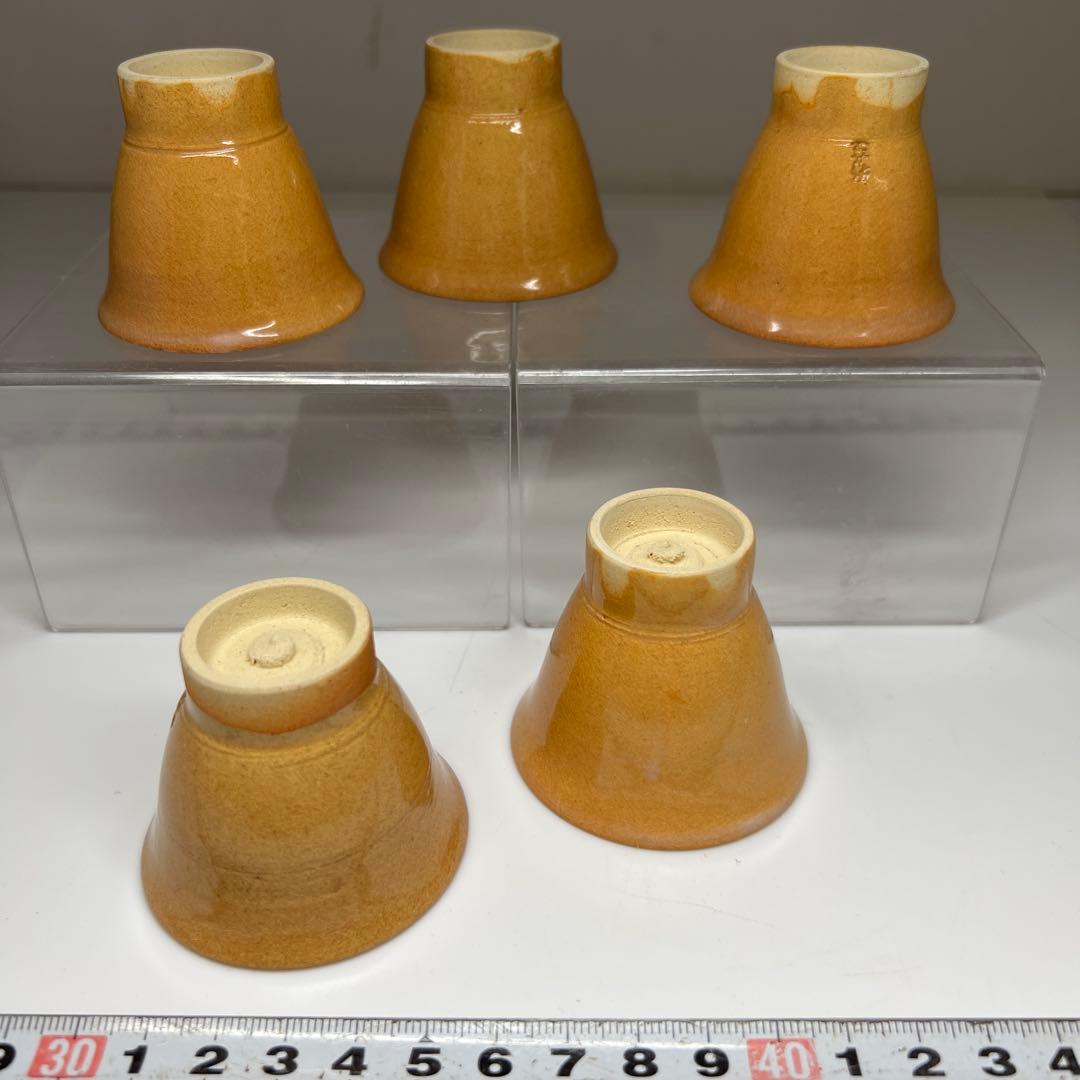 名工　十四代　坂倉新兵衛　萩焼煎茶器セット　共箱　東な7-0810①